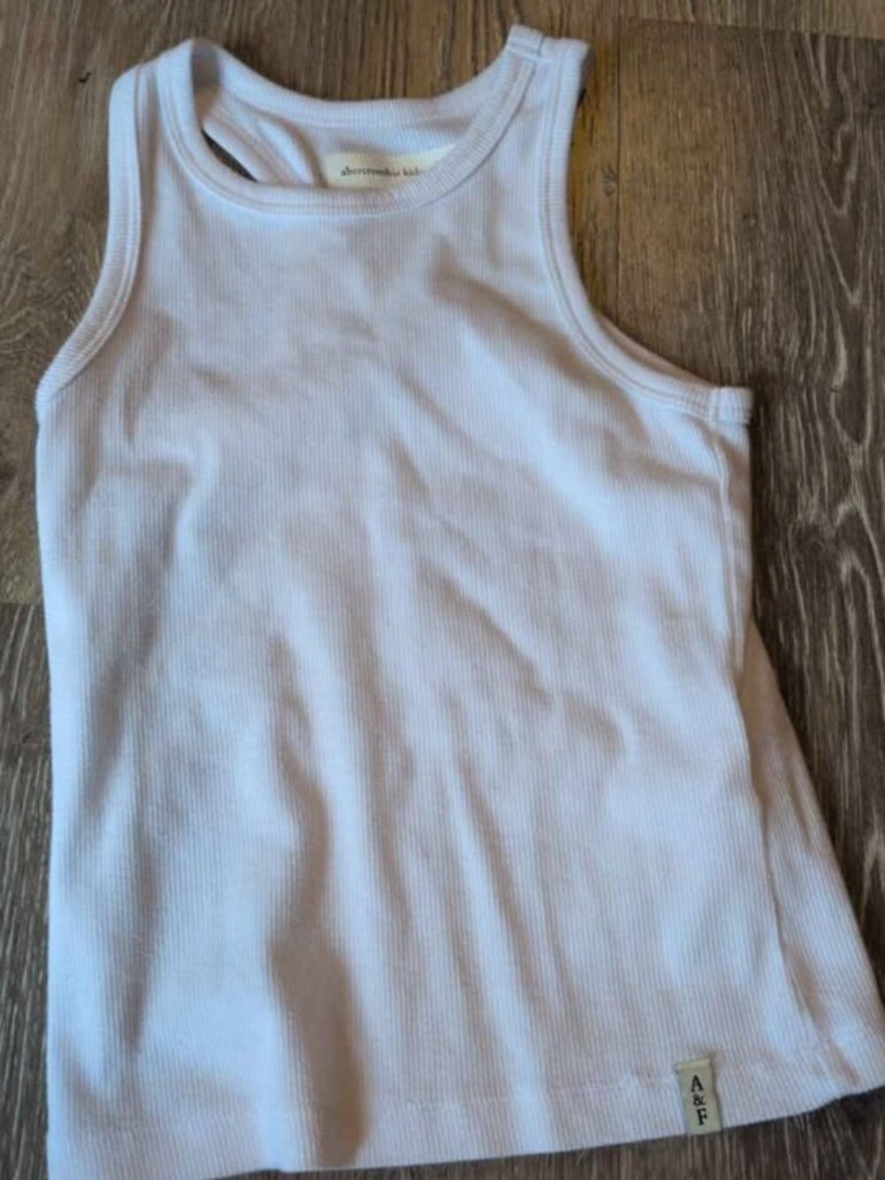 Abercrombie Kids Ribbed Tank Top 7/8 girls